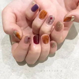 ネイル Yuriko Omi パラジェル/渋谷のネイルデザイン