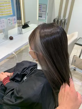 ロング カラー ケンジアネッタ Men'sのヘアスタイル