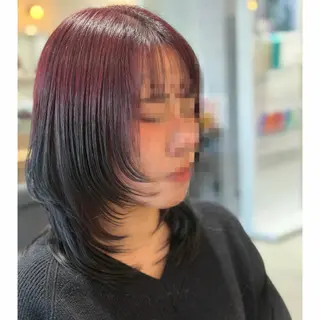 ミディアム カラー 🆕TRUTH千葉店 店長Yuのヘアスタイル