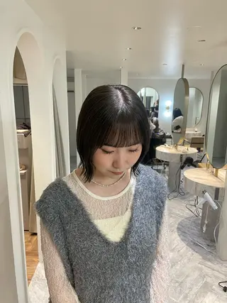 カラー とば みゆうのヘアスタイル