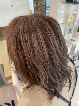 カラー 新規限定カット無料 クーポン有り【桂口】のヘアスタイル