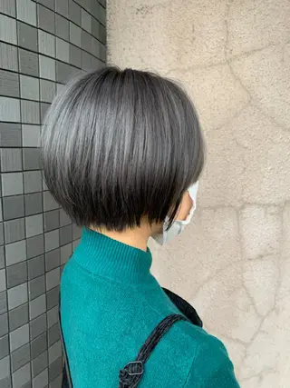 ショート カラー なりたいを叶える /町野 朝哉のヘアスタイル