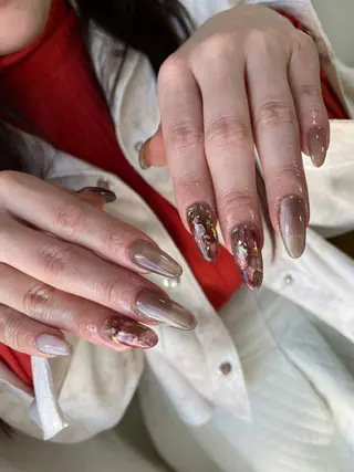 ネイル ネイルアトリエアミュ 🫧wakanaのネイルデザイン