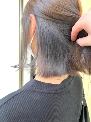ミディアム カラー ✔️ダブルカラー ✔️ショート✔️今野のヘアスタイル