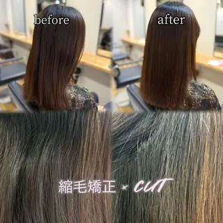 セミロング Keiji💎艶髪・ 透明感カラー💎のヘアスタイル