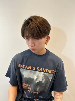 ミディアム メンズ特化🔥再現度 高カット/パーマ/元のヘアスタイル