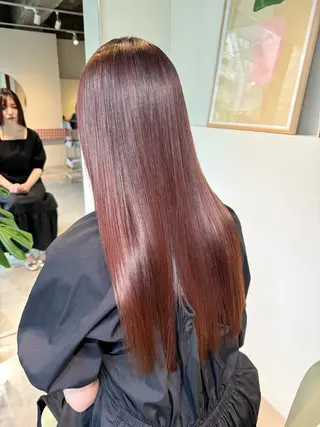 ロング 髪質改善スペシャリス ト長尾勇弥/梅田中津のヘアスタイル