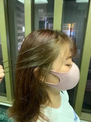 セミロング CECIL hair なんば店所属・メンズパーマ 艶髪☆店長☆有馬のヘアスタイル