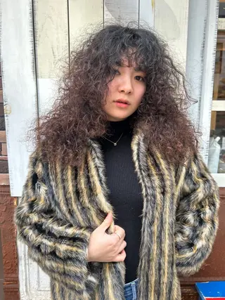 パーマ 吉岡 さゆりのヘアスタイル