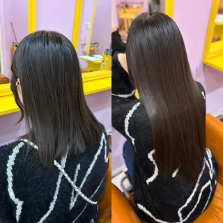 ミディアム チビ編み込みエクステ どぅ〜す/YUIのヘアスタイル