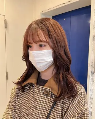 セミロング カラー RYOMA/ 似合わせ🎧🤍のヘアスタイル