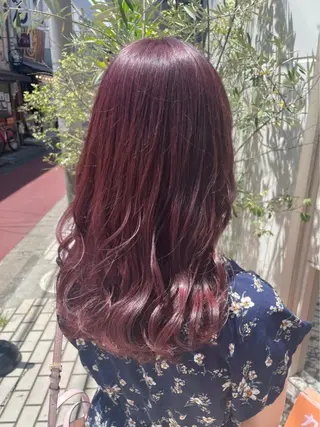 セミロング カラー 🫟Blanco🫟 Color&Careのヘアスタイル