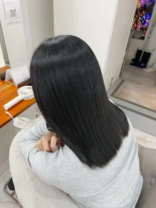 ミディアム パーマ nok所属・nok kaoriのヘアスタイル