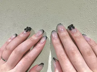 ネイル na🎀🎀na ちゅるちゅるのネイルデザイン