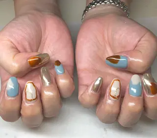 ネイル いちじゅう あおいのネイルデザイン