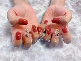 ネイル ネイルリボン 伊藤のネイルデザイン