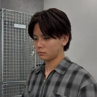 カラー メンズ メンズハイライト／ メンズブリーチカラーのヘアスタイル