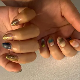 ネイル 生井 舞花のネイルデザイン