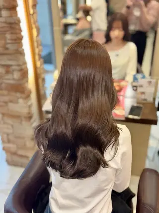 ロング カラー 🎀透明感カラー 🐈ナズナのヘアスタイル