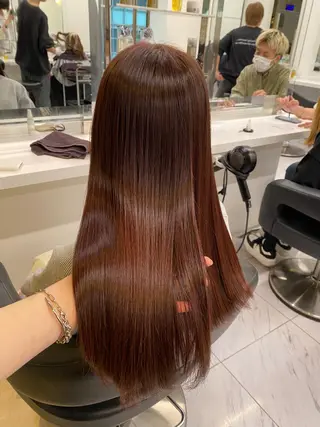 ロング カラー ダブルカラー/ 横浜/JURIのヘアスタイル