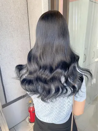 ロング カラー ヘアアレンジ メンズ 韓国ヘア特化💍 tiam💍ブリーチのヘアスタイル