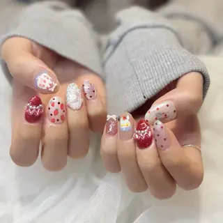 ネイル 新井 ひなののネイルデザイン