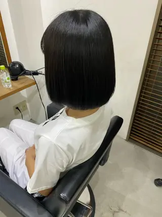 ショート 銀座⚜️【脱白髪染め 美髪矯正】トグチのヘアスタイル