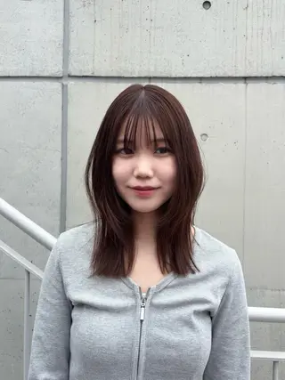 ミディアム STAYGOLD所属・STAYGOLD⭐️ NANAMIのヘアスタイル