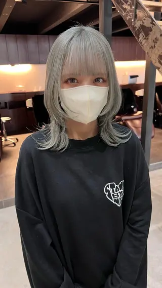 ミディアム カラー 【海外風カラー】 DEAN/YUYAのヘアスタイル