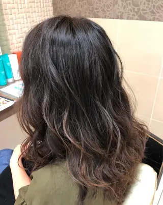 ミディアム カラー 宮林　努 / Ash 日野店のヘアスタイル