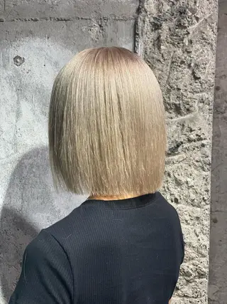 ショート カラー ヘアアレンジ ［似合わせヘア］ ✂︎OGURO✂︎のヘアスタイル