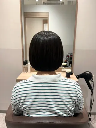 ショート SALOWIN大宮crest所属・髪質改善　レイヤー カット　大宮　rioのヘアスタイル