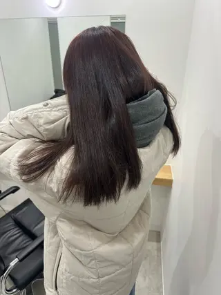 セミロング カラー ヘアセット/艶カラー 💐nao.のヘアスタイル