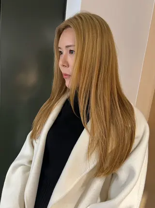 ロング カラー sendai mayumiのヘアスタイル