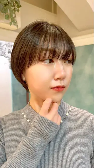 ショート 大人美人ショート 杉浦主馬のヘアスタイル