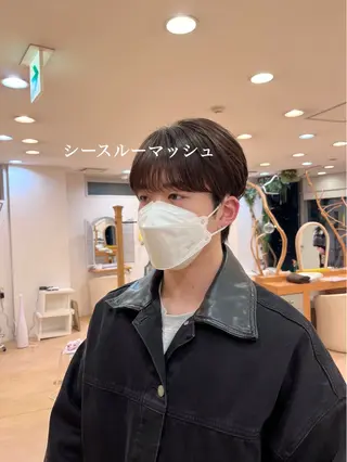 メンズ 💠つたふうか/ 韓国/メンズヘア💠のヘアスタイル