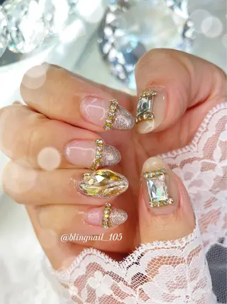 ネイル 23時まで❤︎韓国、 ワンホンネイルのネイルデザイン