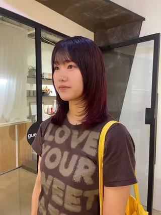 カラー シイナ /札幌美容師のヘアスタイル