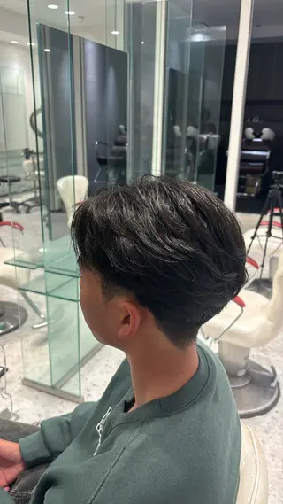 パーマ メンズ LOUIMADNA栄所属・新規指名比率No.1 メンズパーマ/二村のヘアスタイル