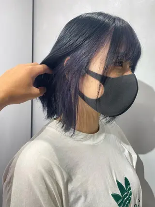 カラー 髪質改善/縮毛矯正 レイヤー/松川匠のヘアスタイル