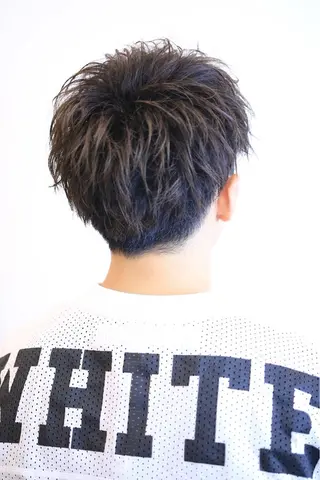 パーマ メンズ 天王寺 メンズ専門、北本未来のヘアスタイル