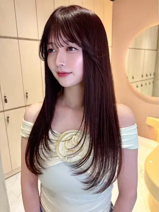 ロング 藤村 将士のヘアスタイル