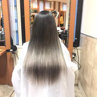 ロング カラー ヘアアレンジ リピート指名no.1 /ruiのヘアスタイル