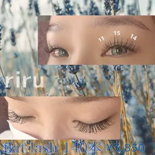 マツエク・マツパ enable所属・Riru eyelashのマツエク・マツパデザイン