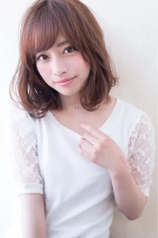 ミディアム カラー 中園 祥吾のヘアスタイル