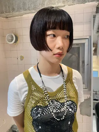 ショート ウツワ所属・高円寺/loca/ 田中南帆のヘアスタイル