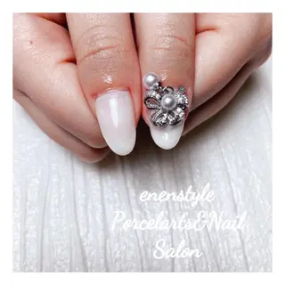 ミディアム ネイル 👑enen style👑のネイルデザイン