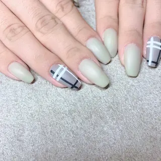 カラー ネイル Cozy_ ilumのネイルデザイン