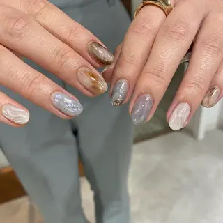 ネイル nable.所属・栗林 実莉のネイルデザイン