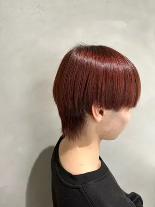 カラー 艶暖色/ベージュ SAKI💜のヘアスタイル